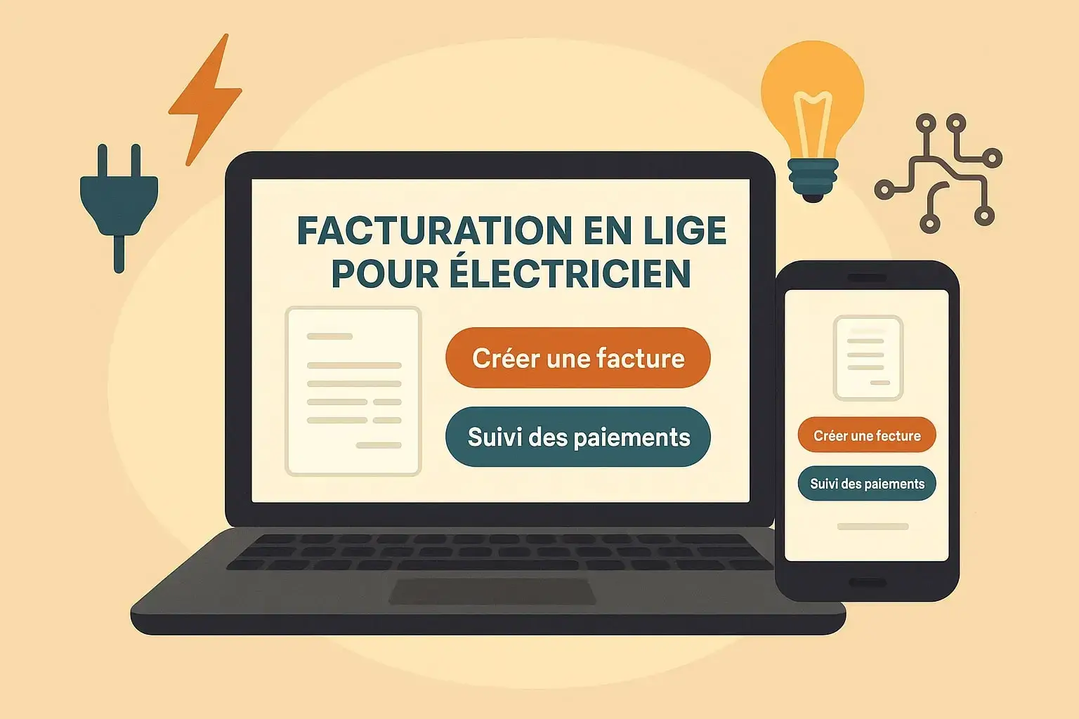 Un logiciel de facturation pour électricien
