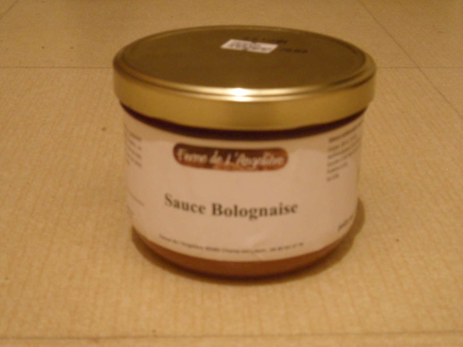 Sauce bolognaise 400gr pour 4 -5 personnes