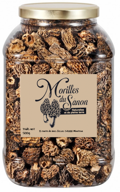 Morilles séchées