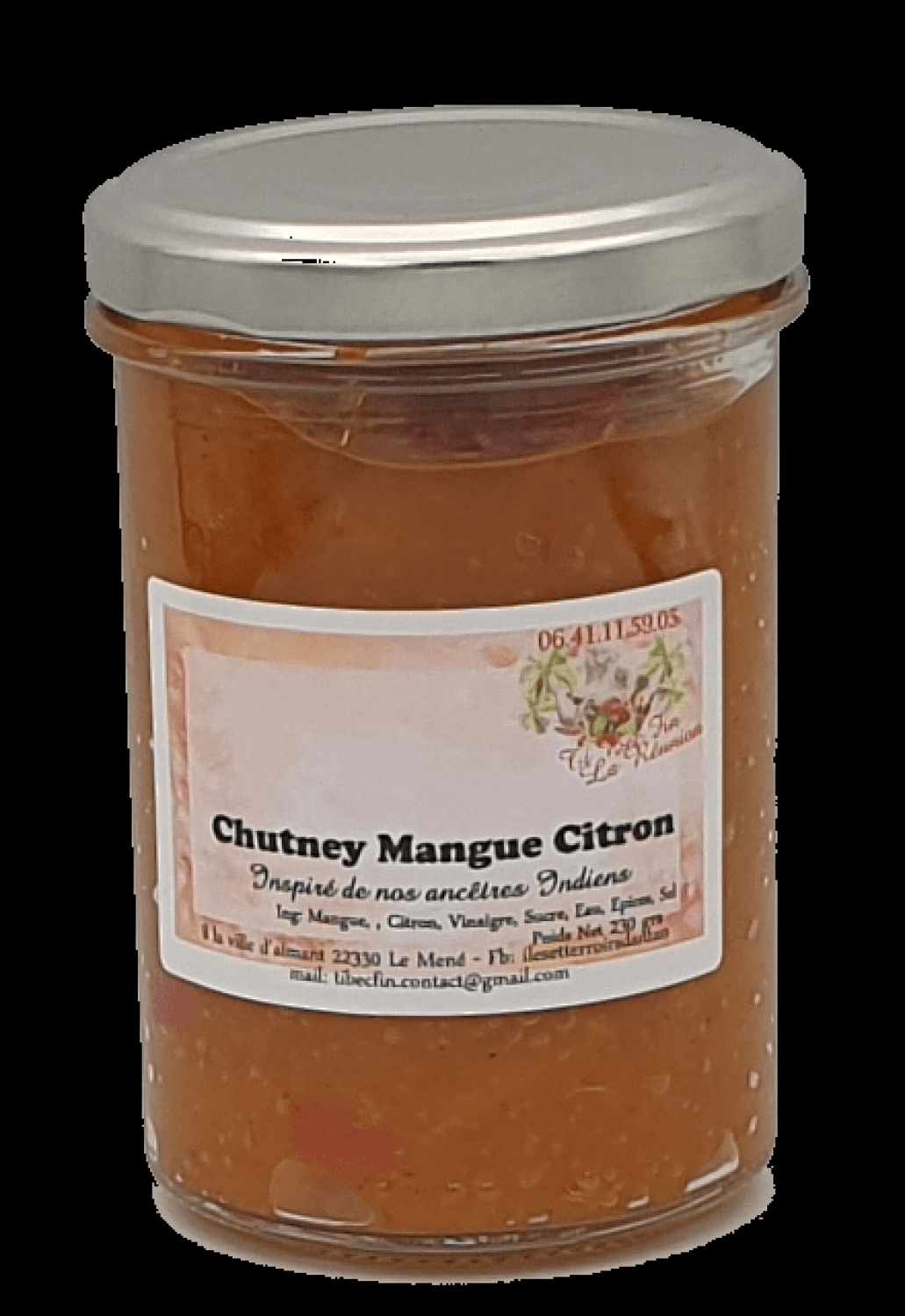 Chutney de mangue au citron