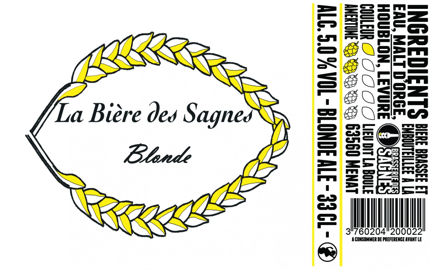 Blonde des Sagnes 12x33cl