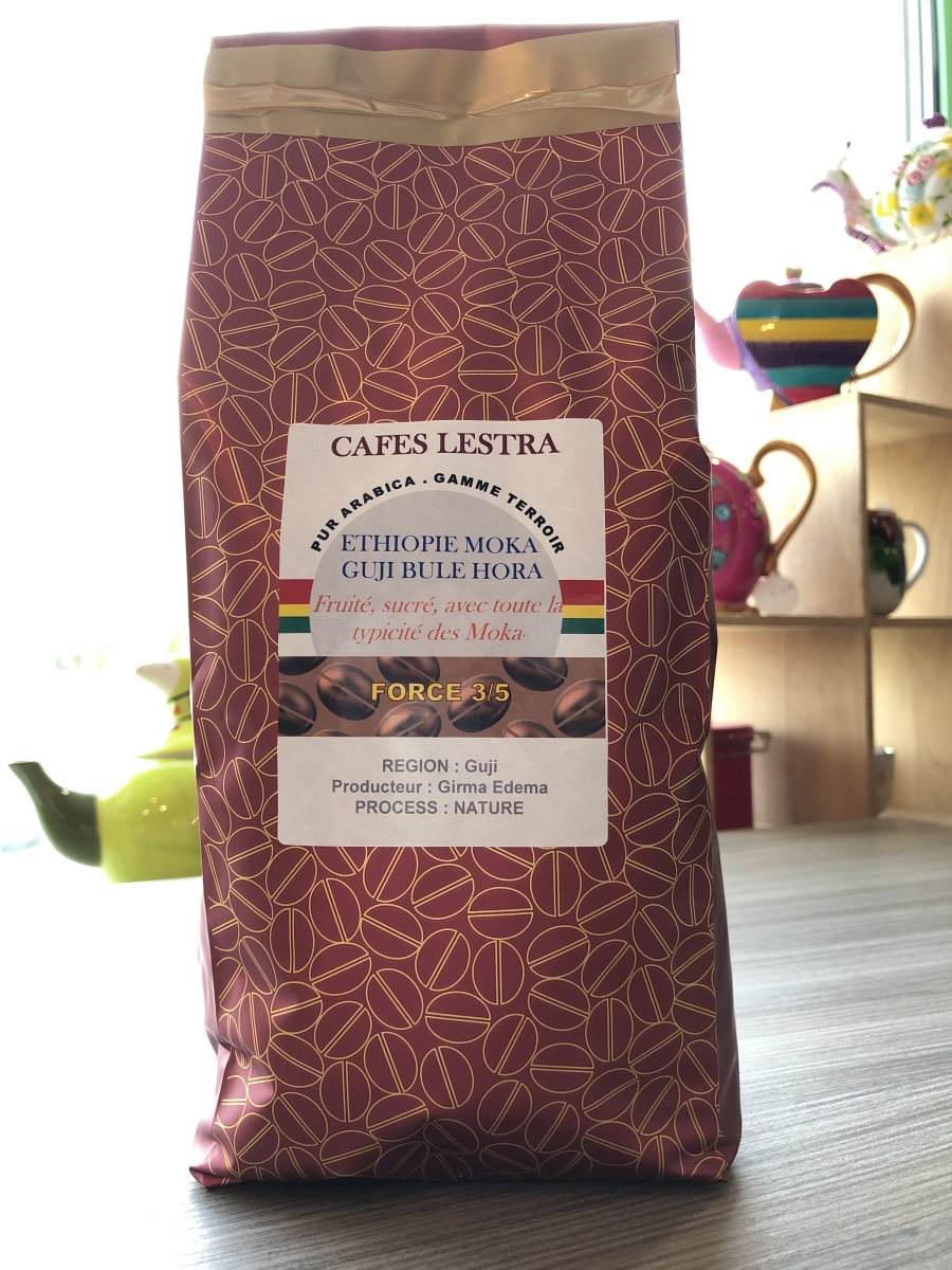 Ethiopie Moka Guji Bule Hora 1KG - Moulu