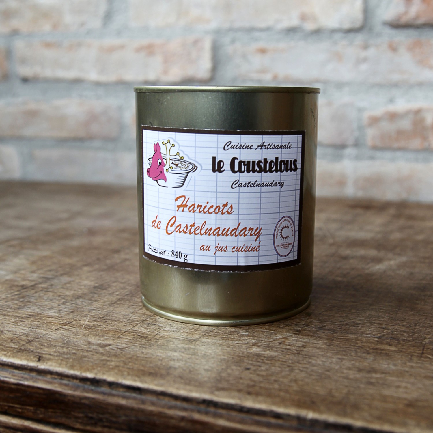 Haricots de Castelnaudary cuisinés - 840g