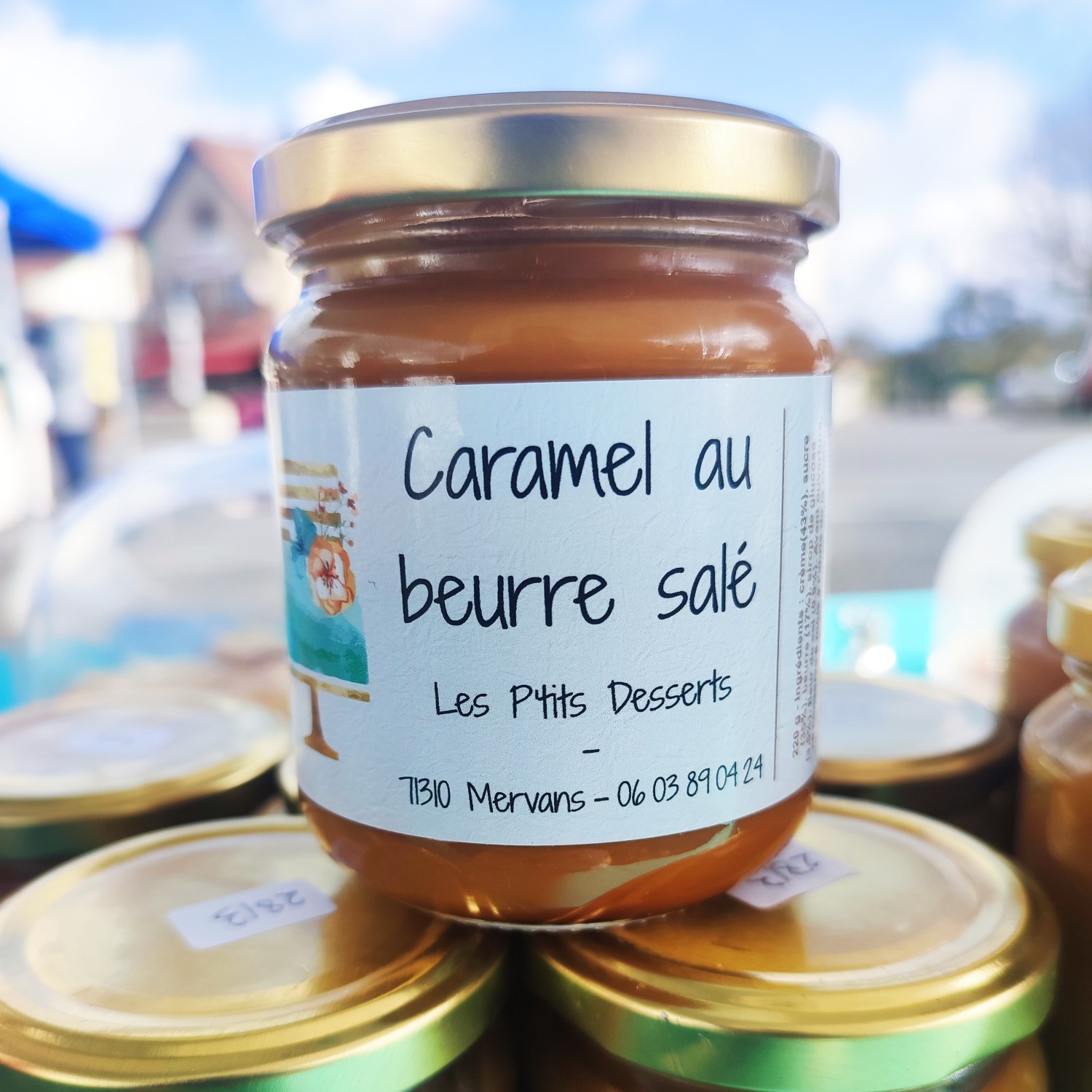 Caramel au beurre salé 220g