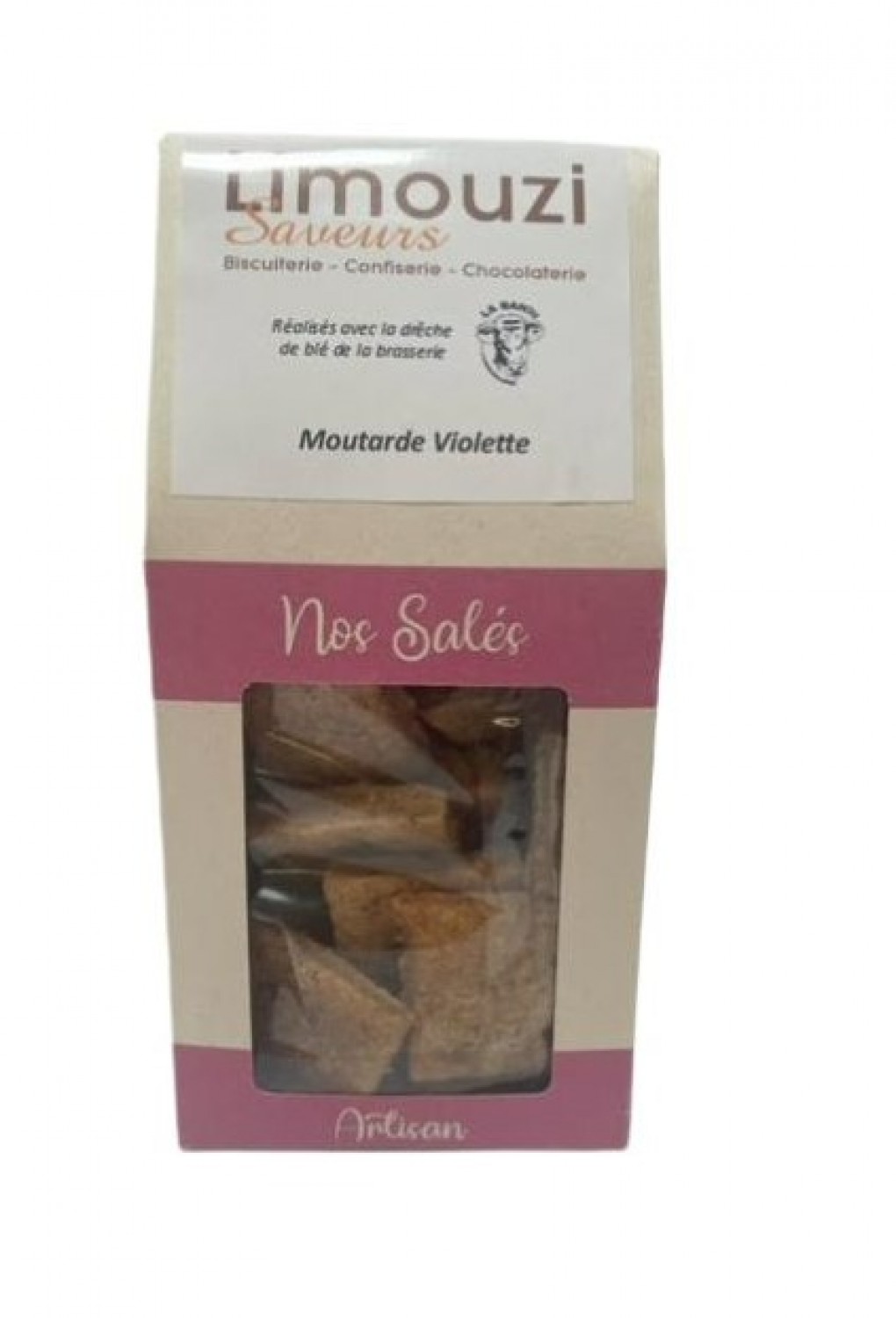 Salés Moutarde violette de Brive 150G