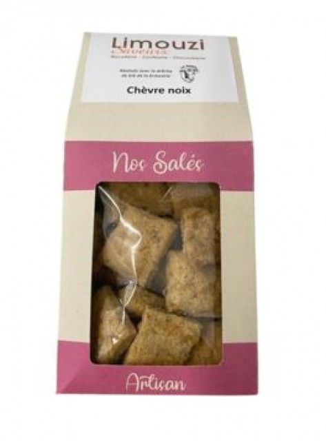 Salés chèvre noix 150G