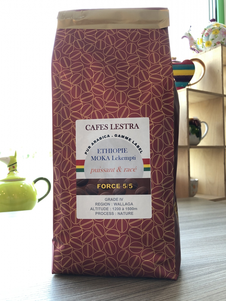 Ethiopie Moka Lekempti 1KG - Moulu