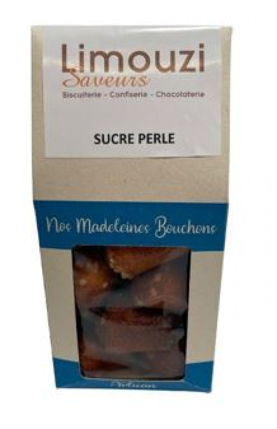 Madeleines Bouchon sucre perlé 150G